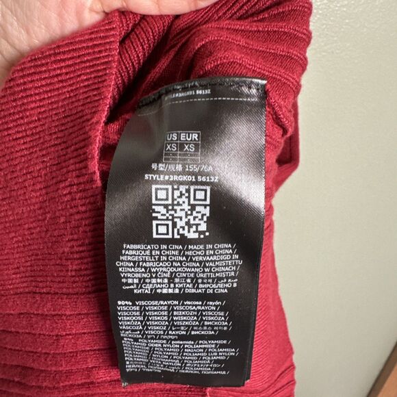 NEW- Marciano Lena High Neck Ribbed Dress Jubilee A563 Women’s Size XS MSRP $180 - Picture 12 of 12